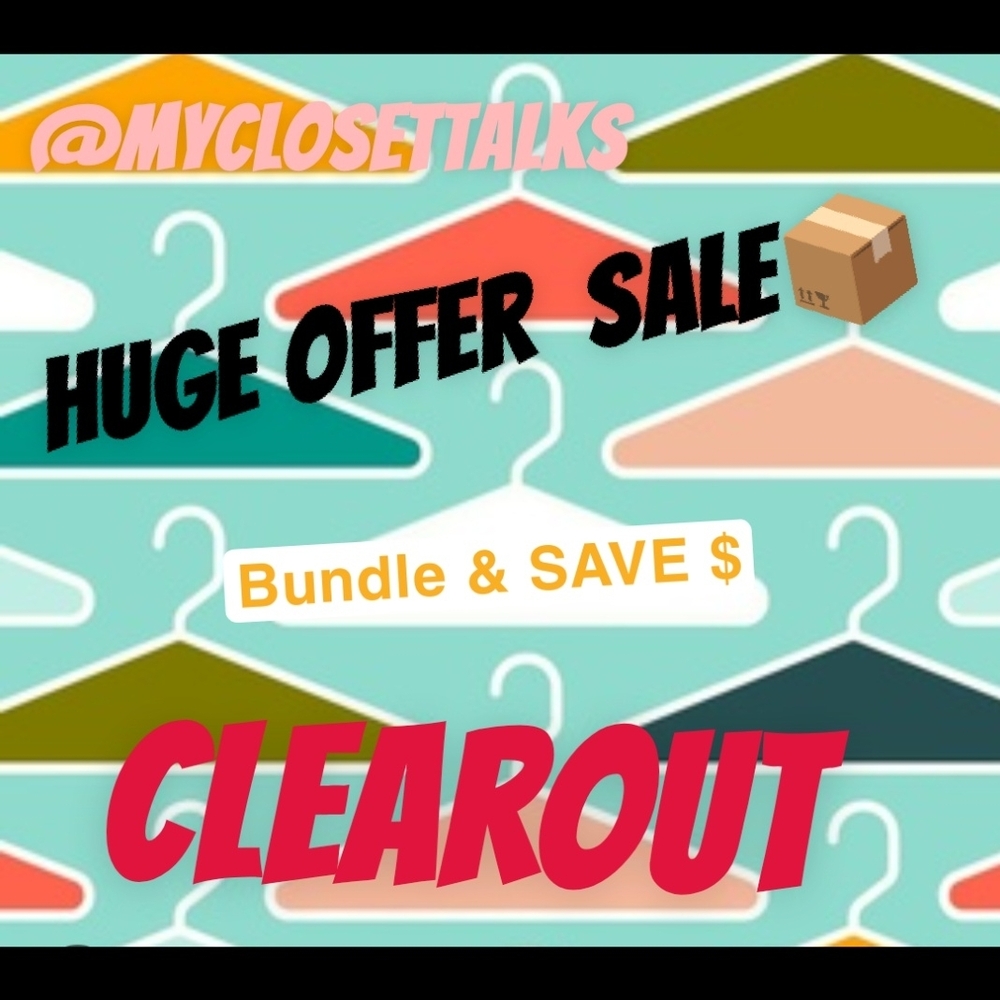 HUGE OFFER SALE📦🤝✨ CLEAROUT‼️BUNDLE & SAVE💲
